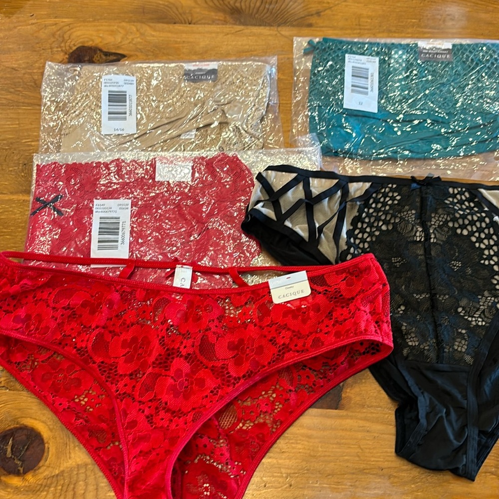 Lane Bryant, Cacique panties, NWT